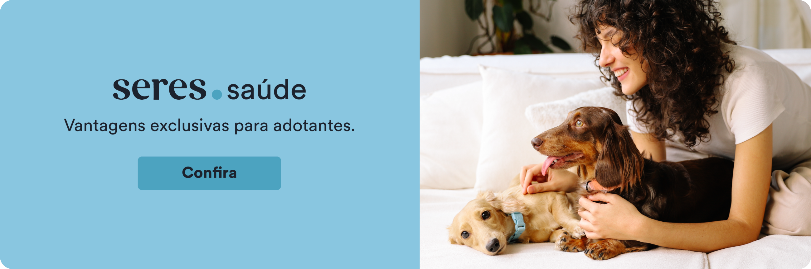 Banner Seres.saúde - Plano de saúde para pets